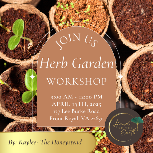 Herb Garden Workshop with Kaylee of The Honeystead