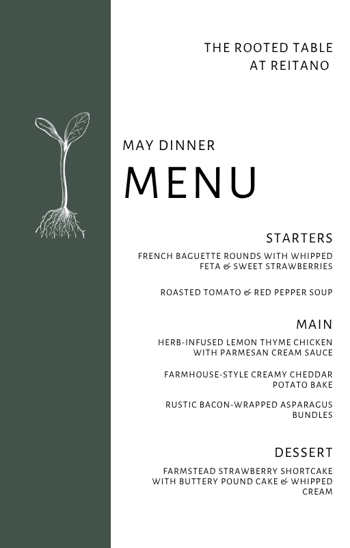The Rooted Table- May Recipes Ebook